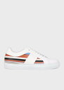 Paul Smith ビッグシグネチャーストライプ スニーカー ポール・スミス シューズ・靴 その他のシューズ・靴 ホワイト ブラック【送料無料】