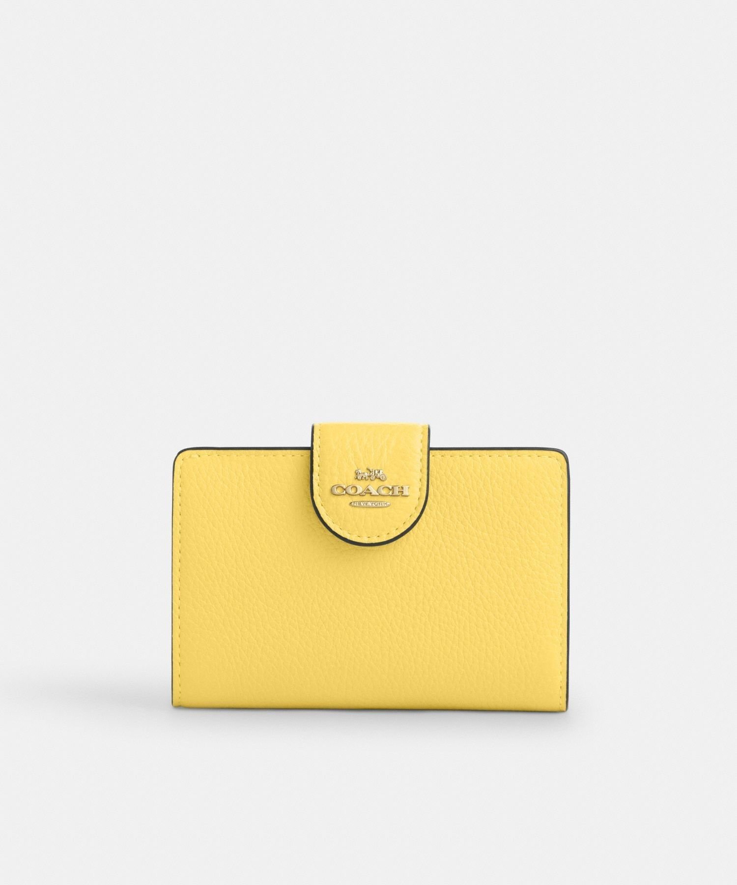 かわいい財布☆パステル黄色【COACH】ジップアラウンド レモン 楽天市場】コーチ 財布 二つ折り(カラーイエロー)(バッグ