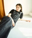 B:MING by BEAMS 【百田夏菜子さん着用】ジャカード デニム カーゴ ワンピース(S~M) 25AW 秋まで使える 初秋 晩夏 お出かけ ビーミング...