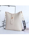 【SALE/30%OFF】Aimoon ミニショルダーバッグ クロコ型押し 春夏 ミニミニストア バッグ ショルダーバッグ ホワイト ピンク イエロー グリーン...