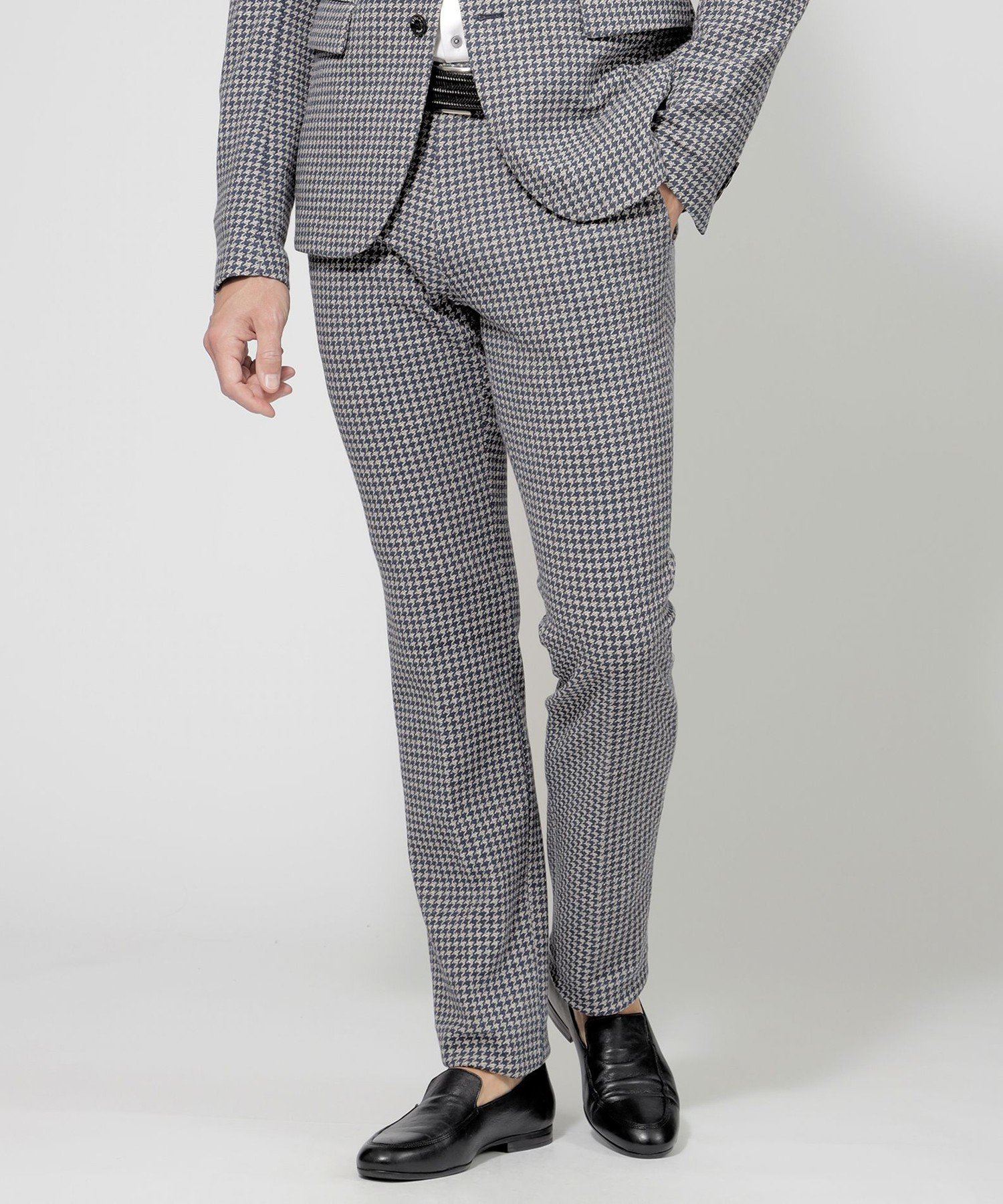 【SALE/40%OFF】EPOCA UOMO 【PRIMA COLLECTION】【セットアップ】LANIFICIO ROMA千鳥プリントパンツ エポカ パン...