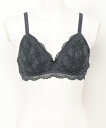 KID BLUE (W)24シャーリングレース フックアイソフトブラジャー(ノンワイヤー) キッドブルー インナー・ルームウェア ブラジャー ホワイト ベージュ...