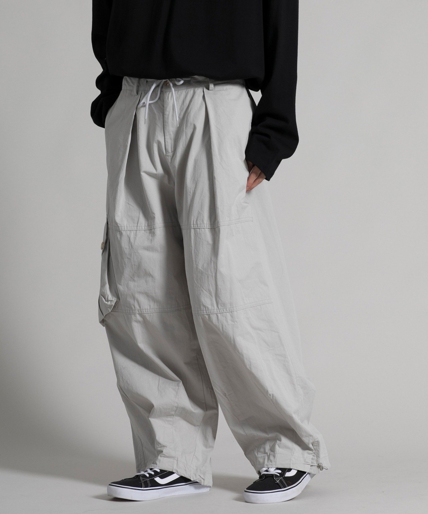 【aimoha neo】 Urban Utility Cargo Pants アイモハ パンツ カーゴパンツ グレー