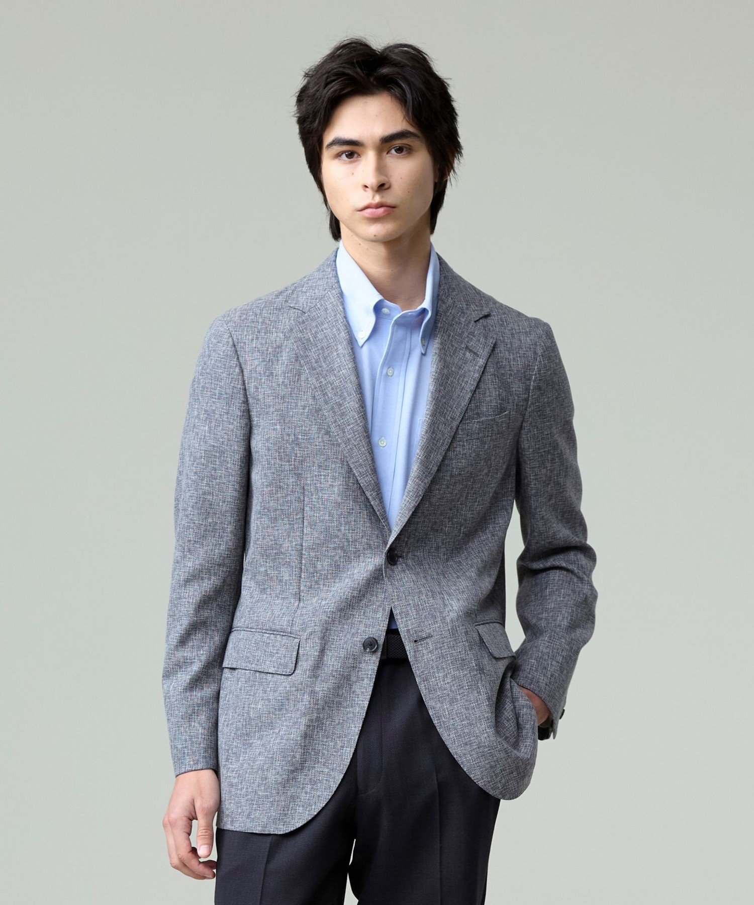 【SALE／20%OFF】J.PRESS 【WEB・一部店舗限定】KASURIメッシュ ジャケット ジェイプレス ジャケット・アウター テーラードジャケット・ブレザー【送料無料】(4)