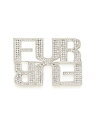 FURFUR FURFUR ロゴブローチ ファーファー ファッション雑貨 その他のファッション雑貨 ゴールド(4)