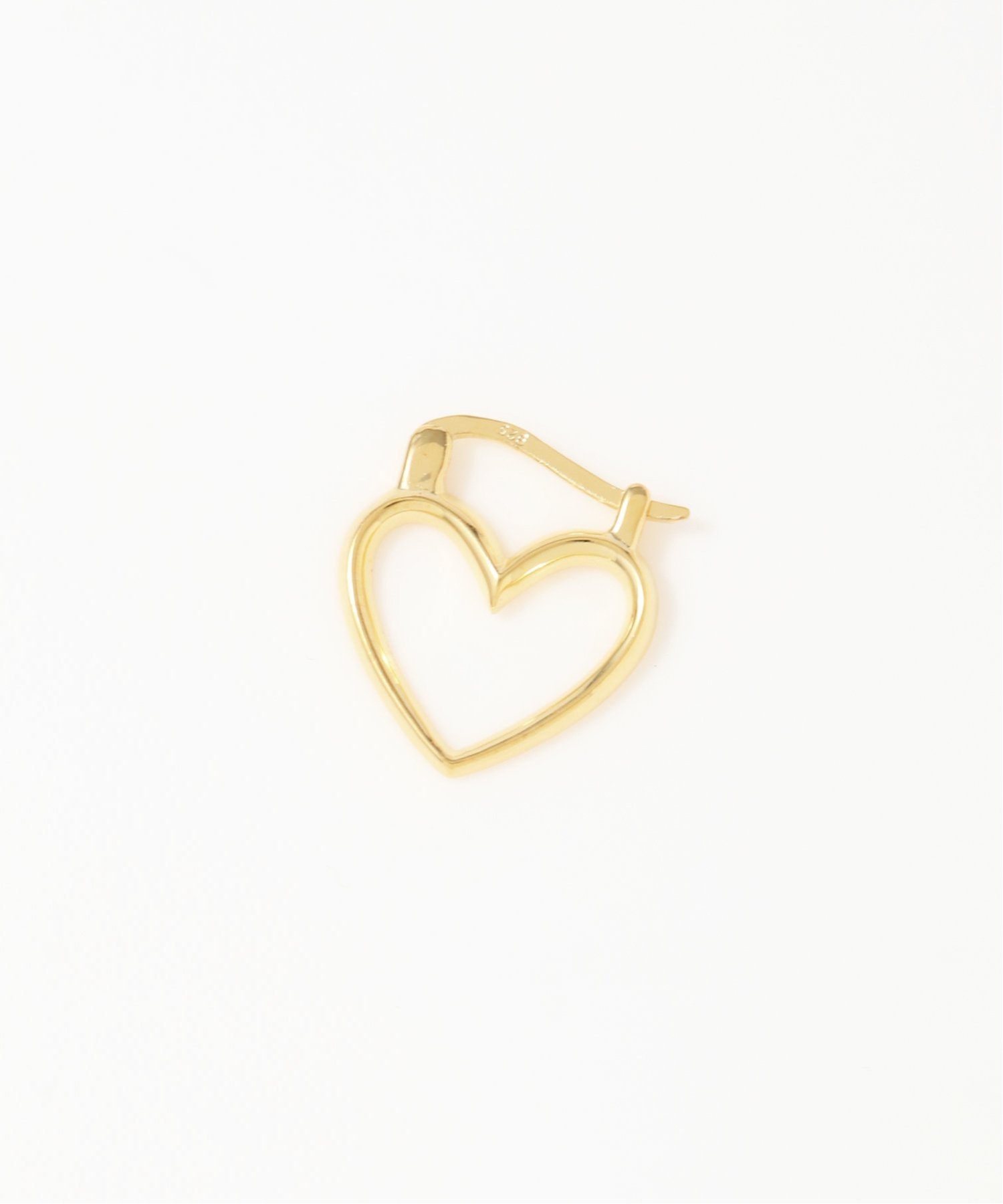 SCALABLANCHE SCALABLANCHE/(W)ハートロックピアス(SV925) スカラ アクセサリー・腕時計 ピアス ゴールド【送料無料】