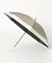 【SALE/50%OFF】SETUP7 SETUP7/晴雨兼用長傘50cm パステルボーダー 19690 MYJ セットアップセブン ファッション雑貨 傘・長傘 ピンク ブラウン ホワイト