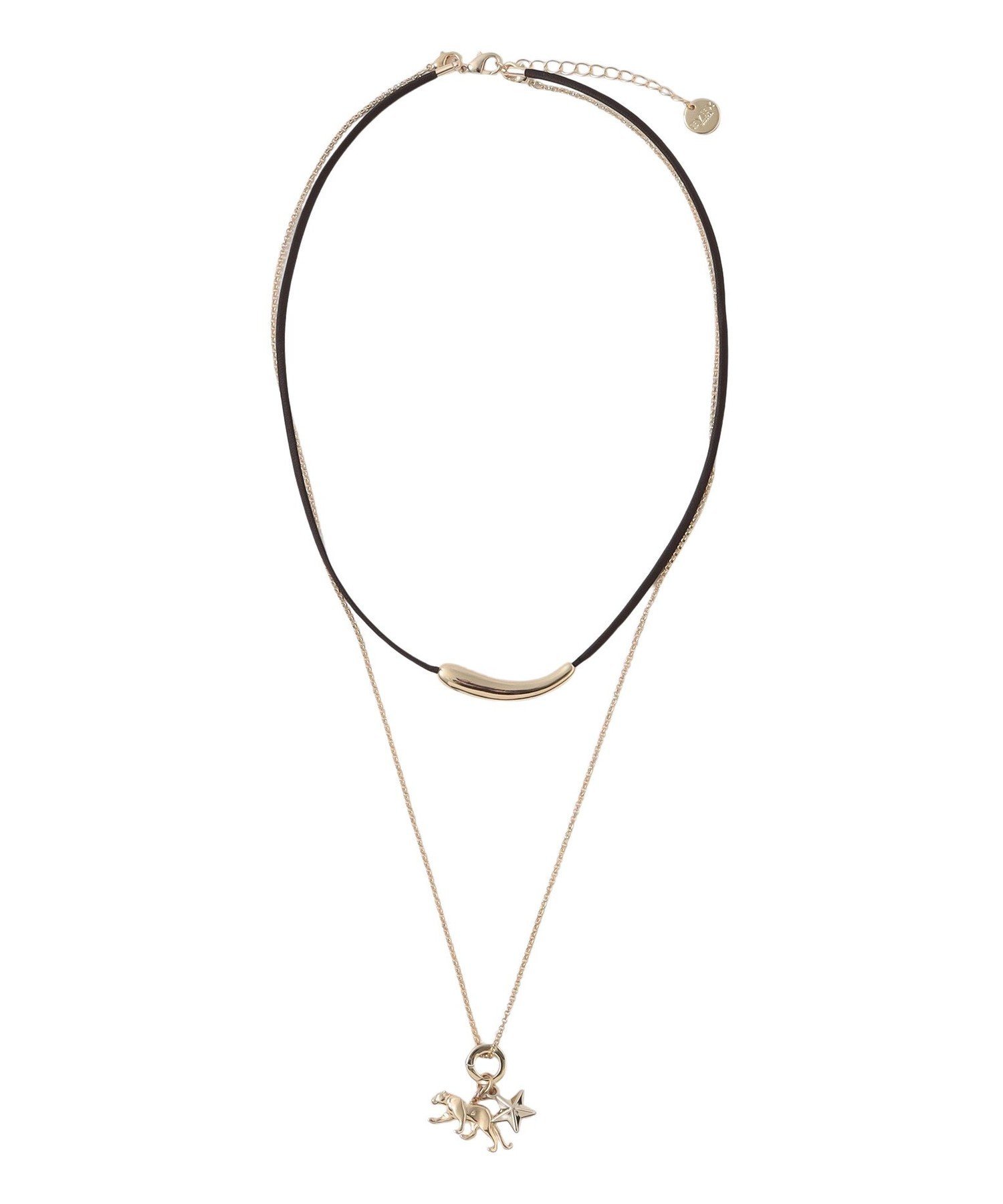 【SALE／36%OFF】EVEX by KRIZIA アニマルキャストネックレス エヴェックス バイ クリツィア アクセサリー・腕時計 ネックレス シルバー ゴールド【送料無料】