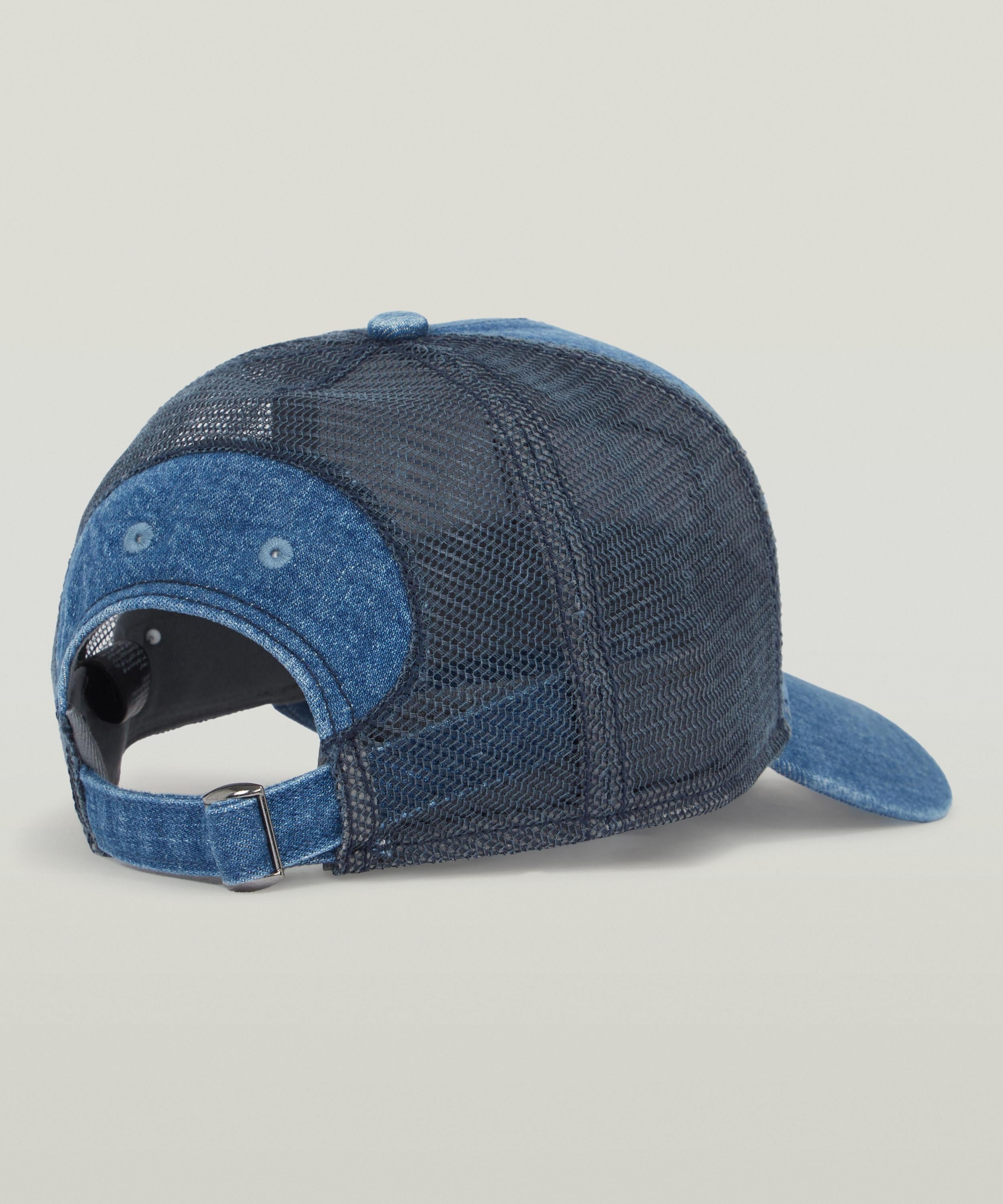 【SALE／40%OFF】G-Star RAW 【公式ショップ】UNISEX BASEBALL TRUCKER CAP/ユニセックスブロンドロゴベースボールメッシュキャップ ジースターロゥ 帽子 キャップ ブルー【送料無料】