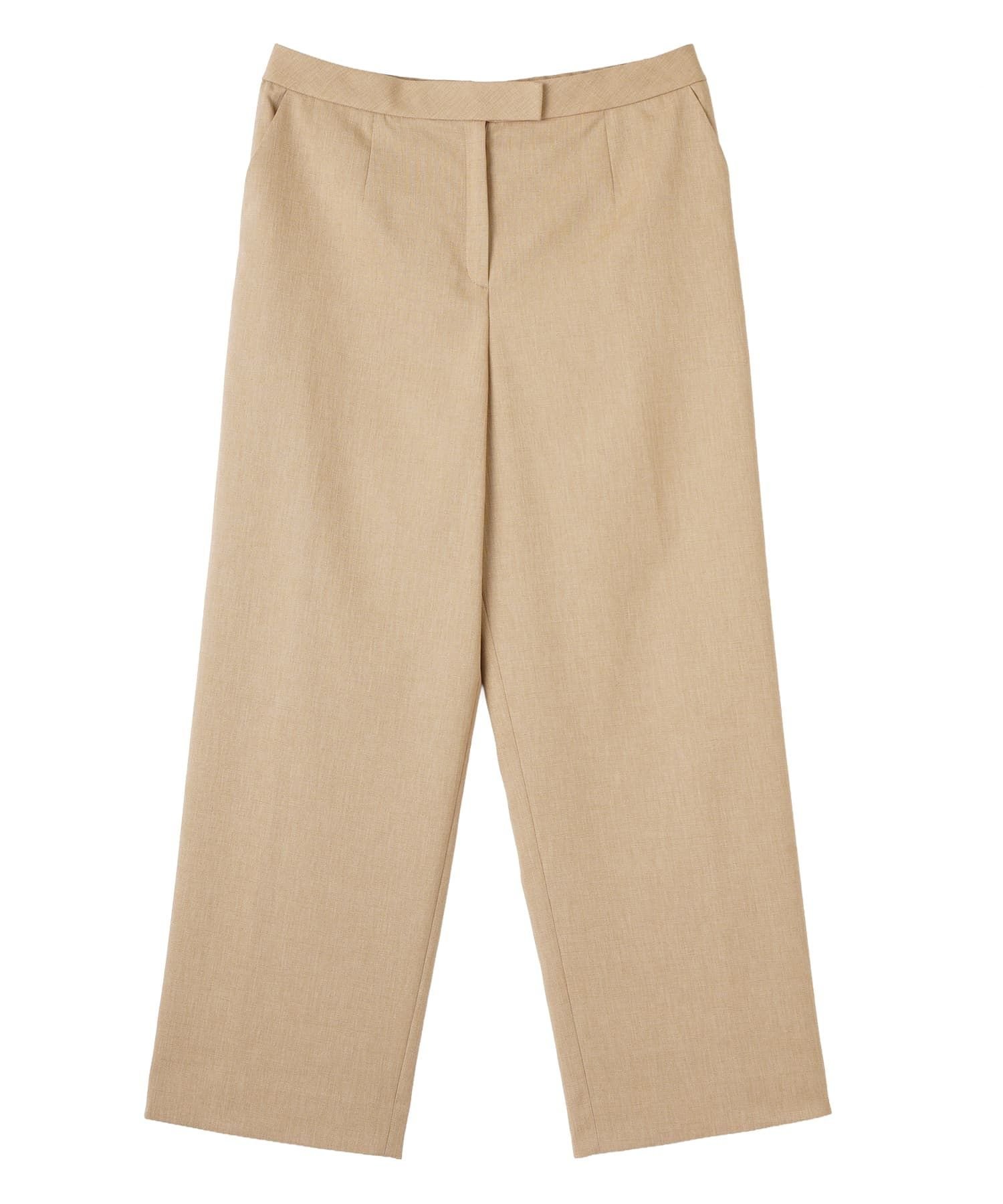 Leilian PLUS HOUSE 麻調パンツ レリアン プラスハウス パンツ その他のパンツ ベージュ