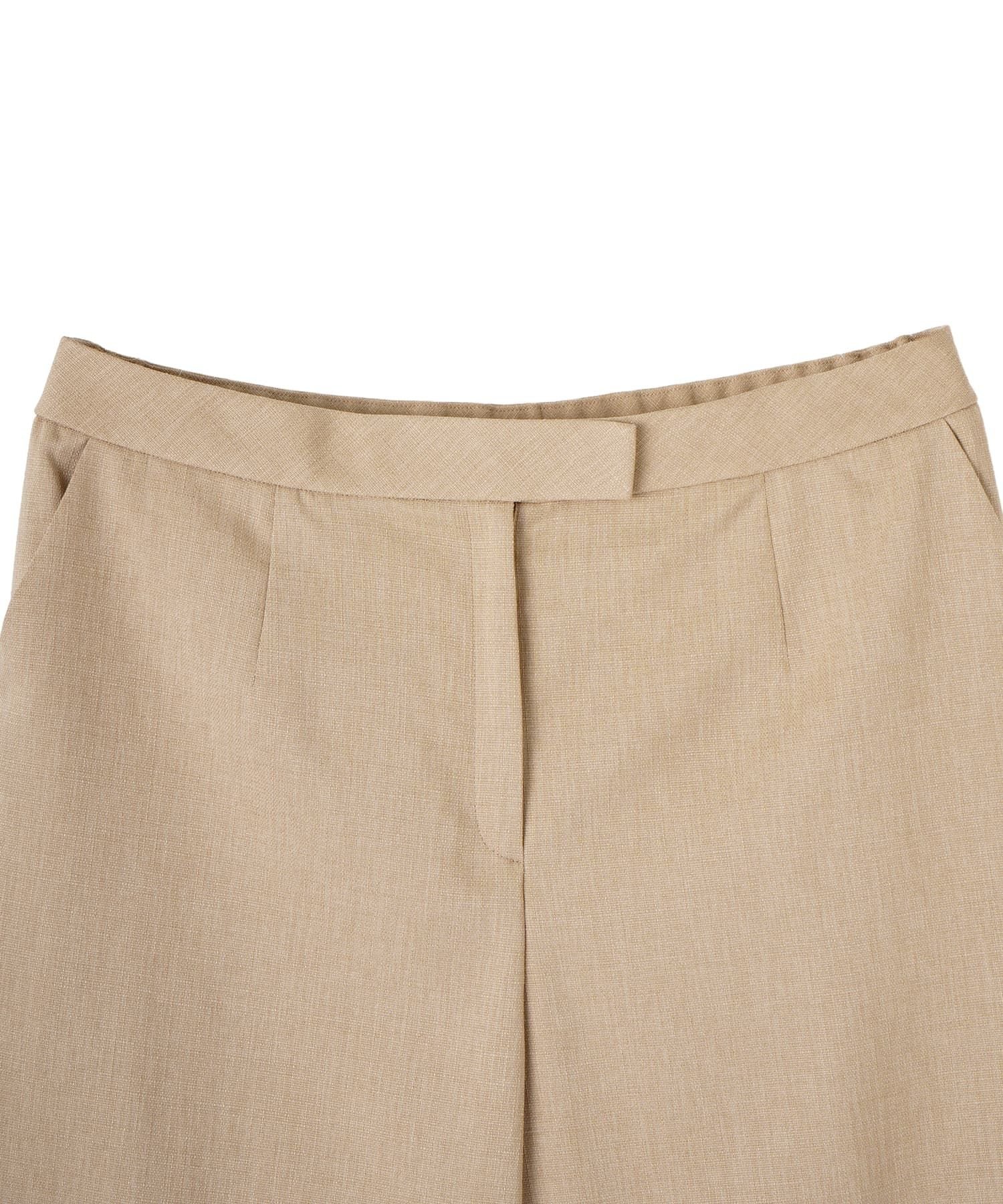 Leilian PLUS HOUSE 麻調パンツ レリアン プラスハウス パンツ その他のパンツ ベージュ