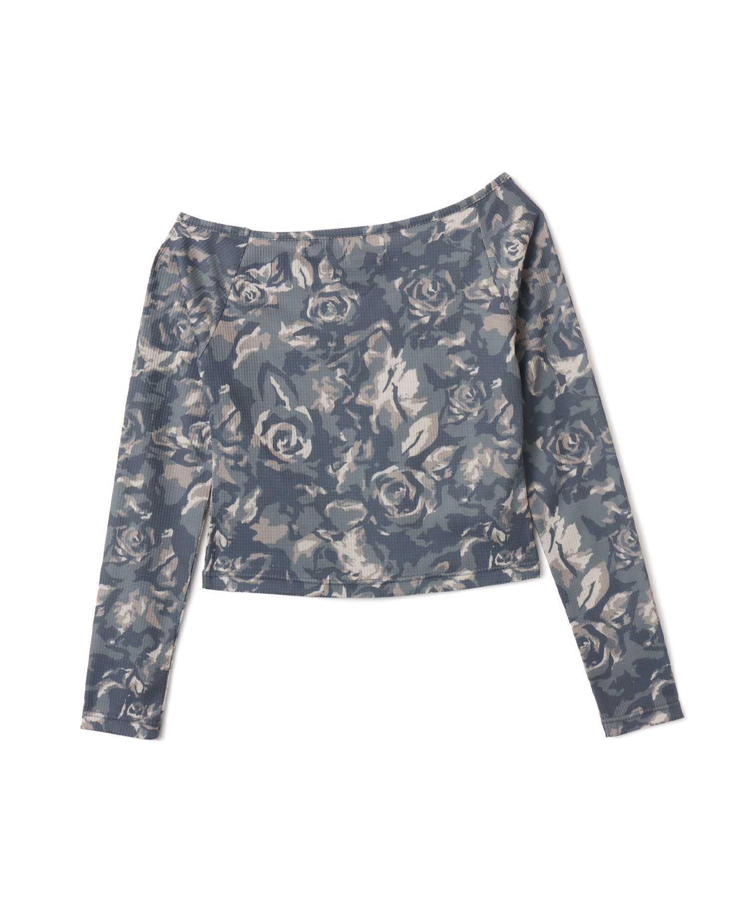 atmos pink atmos pink Rose Camouflage LS T-shirt KHAKI アトモス トップス カットソー・Tシャツ カーキグリーン