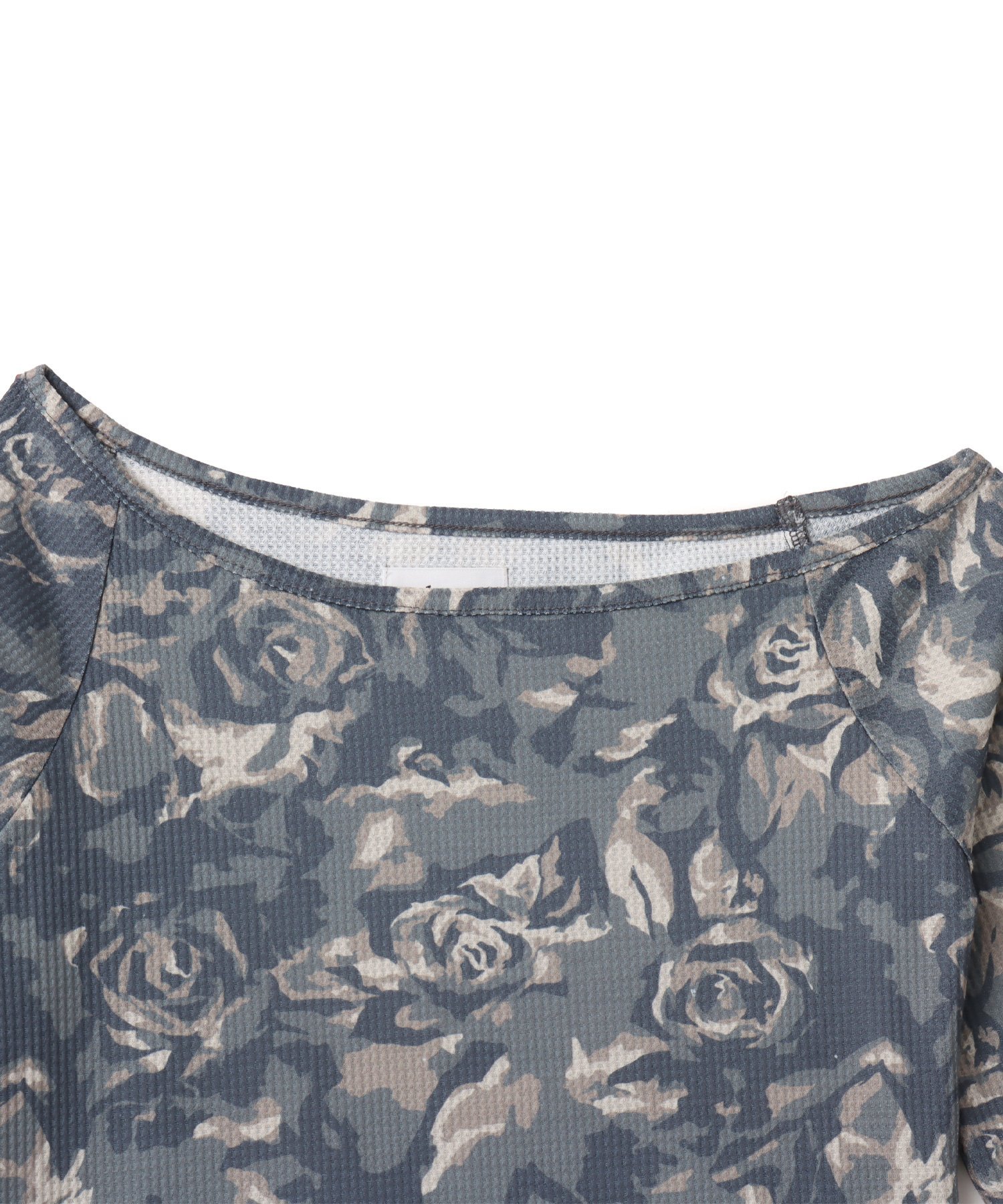 atmos pink atmos pink Rose Camouflage LS T-shirt KHAKI アトモス トップス カットソー・Tシャツ カーキグリーン