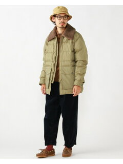 Quilted Down Jacket 38-18-0020-139: Khaki Quilted Down Jacket 38-18-0020-139: Khaki