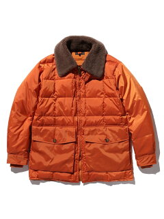 Quilted Down Jacket 38-18-0020-139: Orange Quilted Down Jacket 38-18-0020-139: Orange