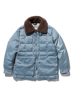 Quilted Down Jacket 38-18-0020-139: Saxe Quilted Down Jacket 38-18-0020-139: Saxe