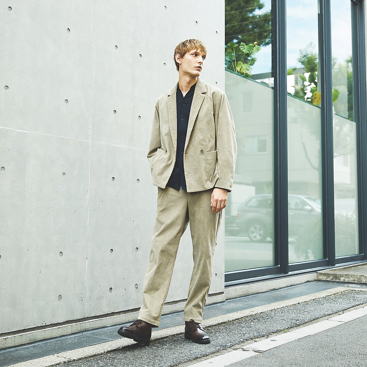 【セットアップ対応】オルタネイト コール ストレッチ パンツ アバハウス パンツ その他のパンツ グレー ブラック