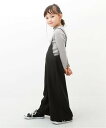 devirock キャミサロペット デビロック 子供服 キッズ デビロック オールインワン・オーバーオール オーバーオール・サロペット ブラック ベージュ グリーン