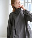 ロペピクニック コート レディース 【SALE／33%OFF】ROPE' PICNIC 【WEB限定サイズ:38T】花粉ガード/スタンドカラーコート ロペピクニック ジャケット・アウター トレンチコート グレー ベージュ【送料無料】