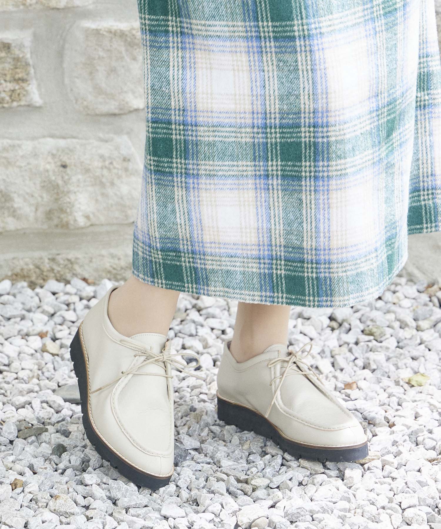 【SALE／61%OFF】carino carino/【軽量】チロリアンシューズ モード・エ・ジャコモ×イング シューズ・靴 レースアップ・ドレスシューズ ブラック ベージュ【送料無料】