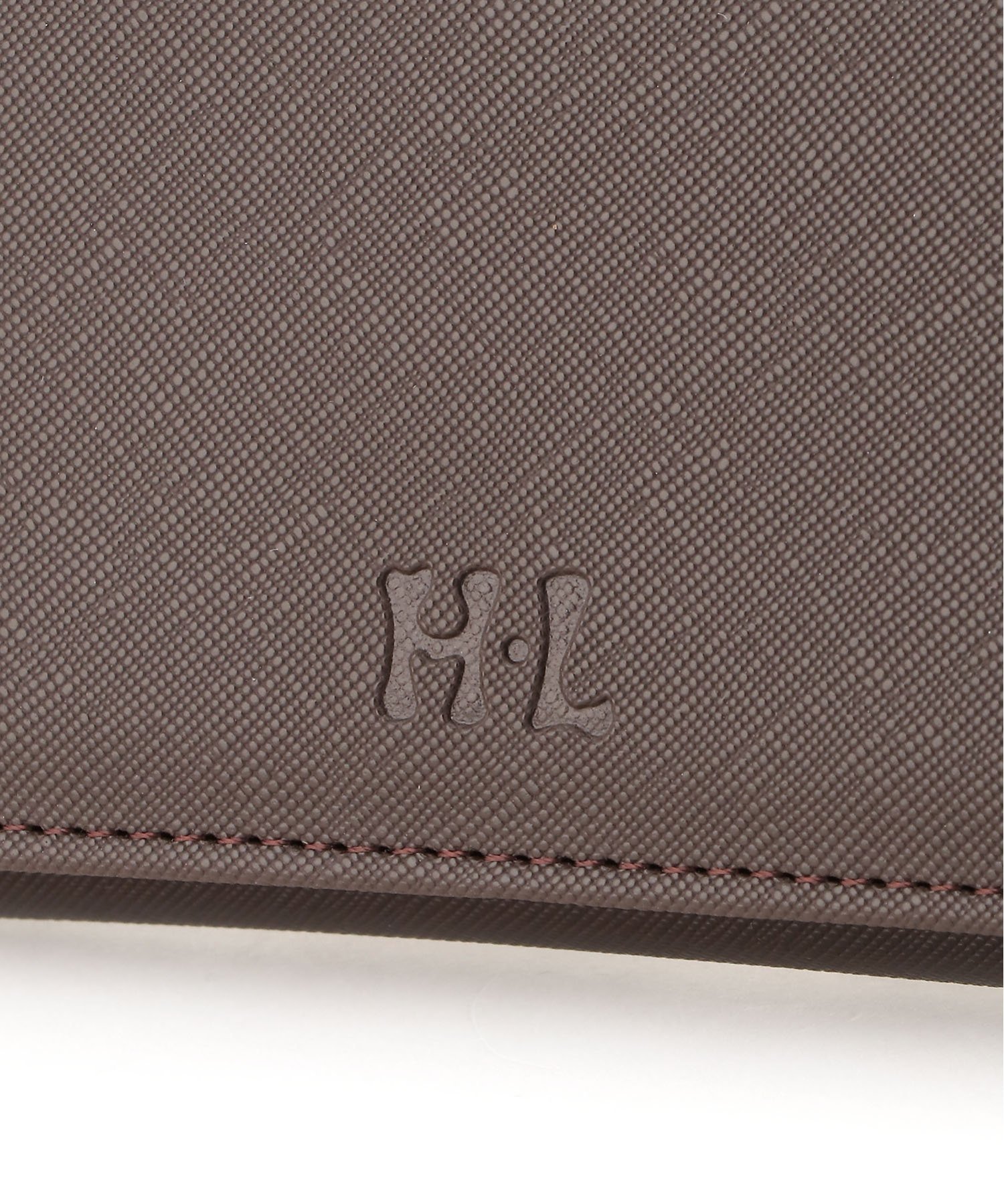 H.L H.L/(M)折財布 エル ヌメロ ディエチ 財布・ポーチ・ケース 財布 ブラウン