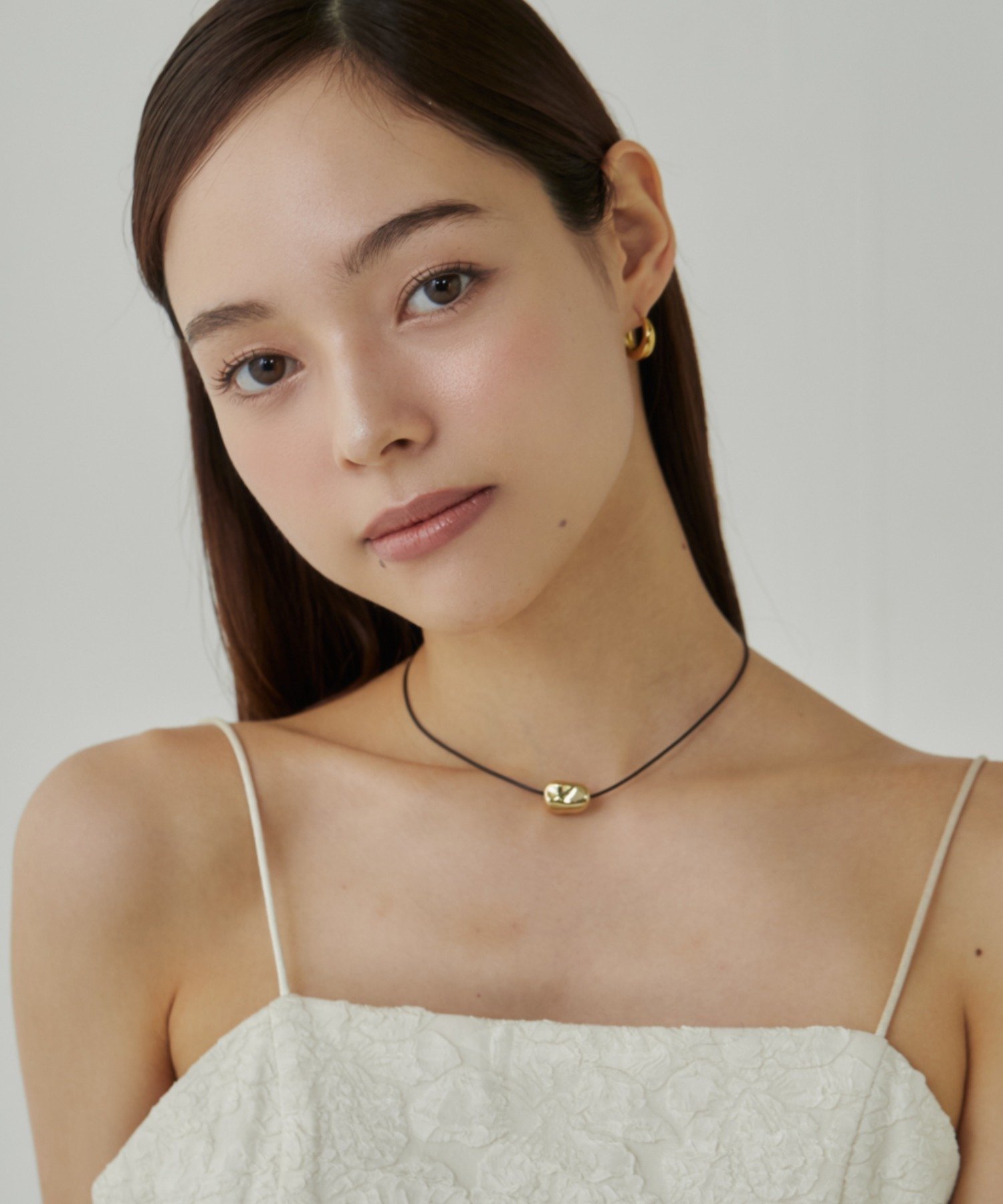 【SALE／40%OFF】ciite' メタルトップ コードチョーカー / ネックレス シーテ アク...