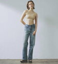 SOMETHING atelier SOMETHING DRESSING-UP STRAIGHT/ドレスアップストレートデニムパンツ エドウインオンラインモール パンツ ジーンズ・デニムパンツ ブルー【送料無料】