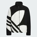 【SALE/36%OFF】adidas 【公式】アディダス adidas シェルパ トラックジャケット アディダス ジャケット・アウター その他のジャケット・アウター ブラック【送料無料】