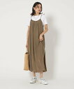 UNITED ARROWS green label relaxing レーヨン クレープ キャミソール ワンピース ユナイテッドアローズ グリーンレーベルリラクシング ワンピース・ドレス ワンピース ブラック ブラウン【送料無料】