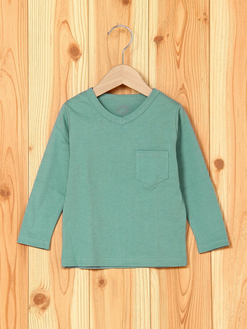 devirock ロンT アッシュミント(V) デビロック トップス その他のトップス グリーンのサムネイル