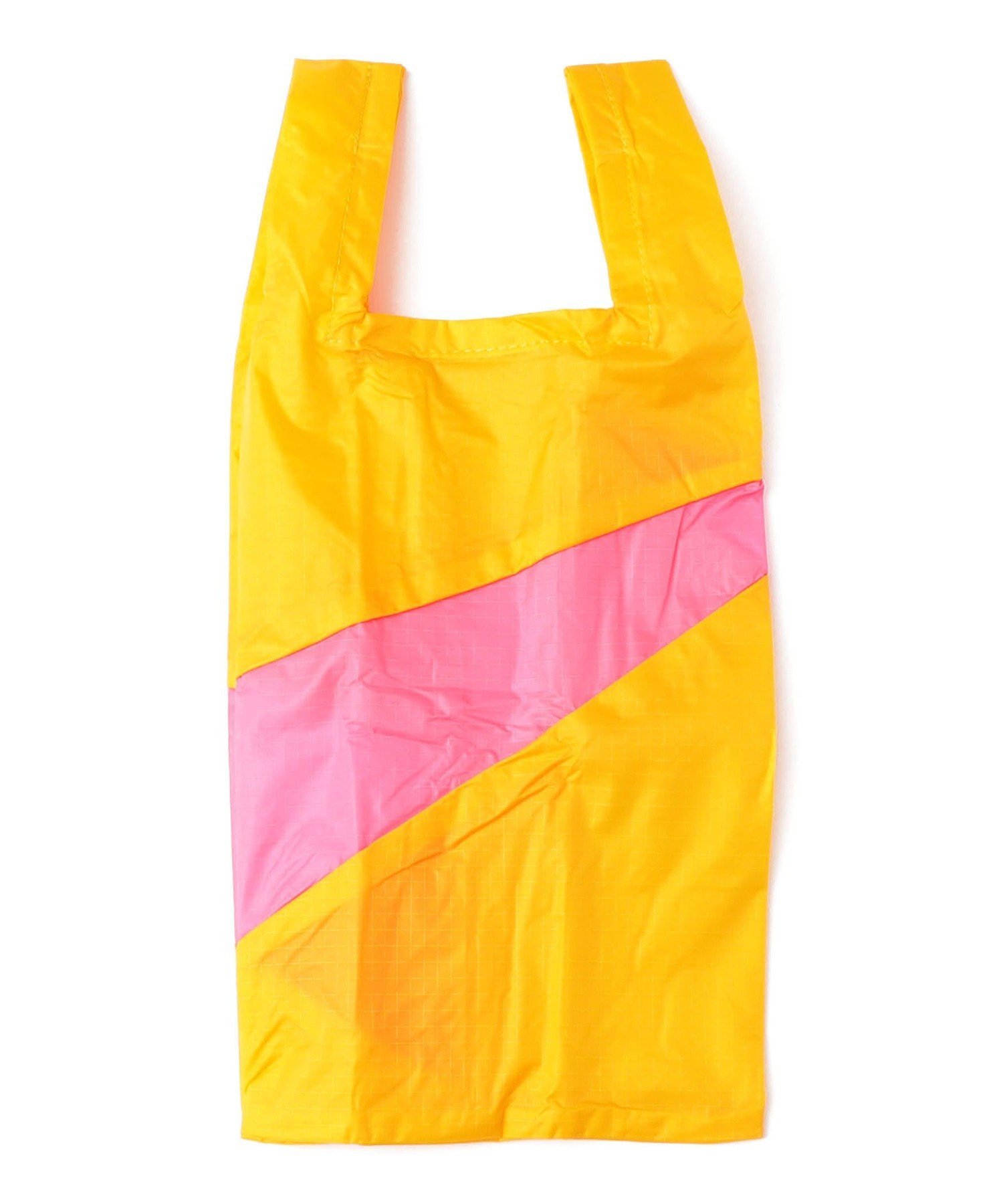 SHIPS Days SUSAN BIJL:SHOPPING BAG S シップス バッグ エコバッグ サブバッグ ブラウン イエロー ブルー ピンク【送料無料】