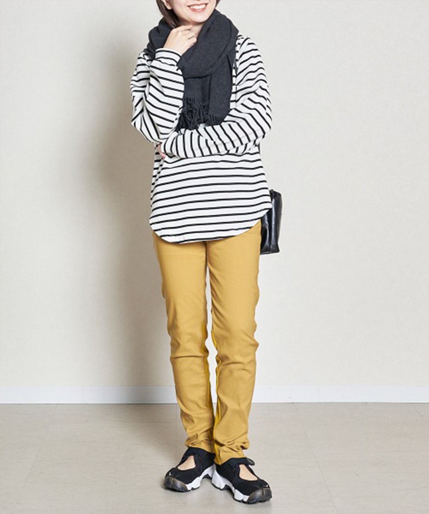 【SALE／40%OFF】Bou Jeloud 《AILE AILE》裏起毛ストレッチスリムパンツ バブ / ブージュルード パンツ スラックス・ドレスパンツ ブラック ベージュ オレンジ グリーン ネイビー ブルー イエロー ホワイト