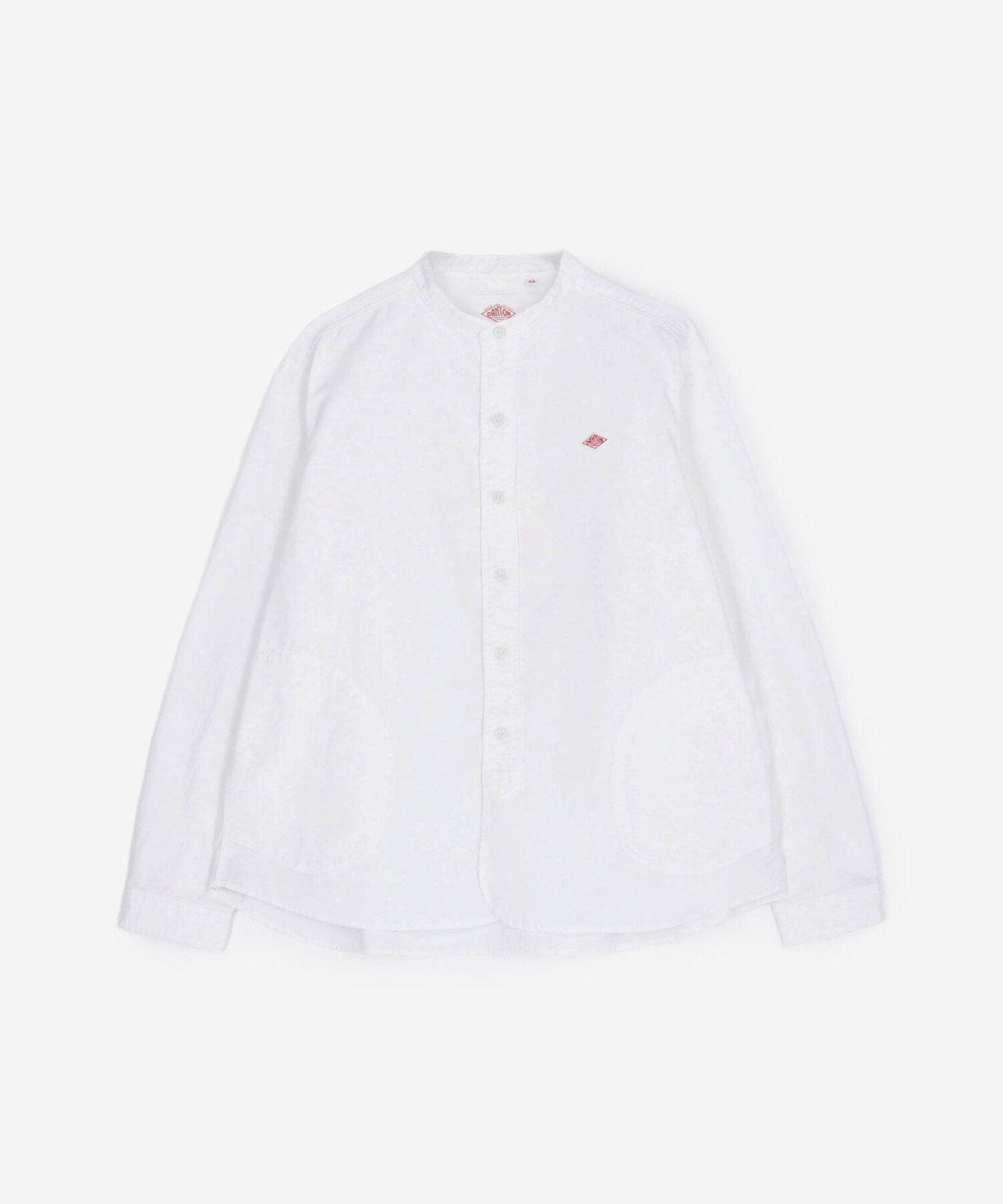 Bshop DANTON ｜ オックスフォード バンドカラーシャツ SOLID WOMEN ビショップ トップス シャツ・ブラウス ホワイト
