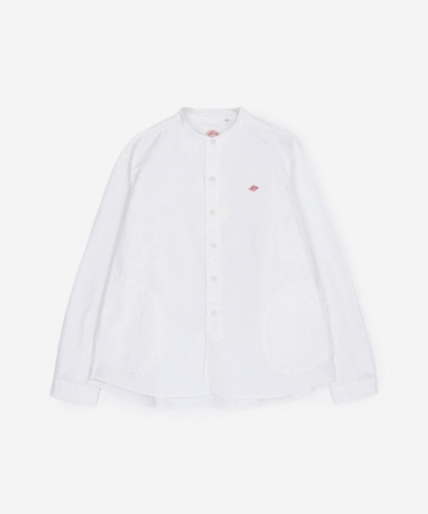 Bshop DANTON ｜ オックスフォード バンドカラーシャツ SOLID WOMEN ビショップ トップス シャツ・ブラウス ホワイト