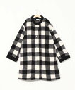 【SALE/20%OFF】KID BLUE (W)24シャギーギンガム 長袖ガウン キッドブルー インナー・ルームウェア その他のインナー・ルームウェア レッド...