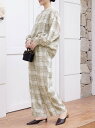 【SALE/30%OFF】Doux Belle フリンジセットアップ ドゥー・ベル スーツ・フォーマル セットアップスーツ ネイビー ベージュ ブラック【送料無...