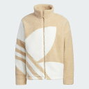 【SALE/52%OFF】adidas 【公式】アディダス adidas シェルパ トラックジャケット アディダス ジャケット・アウター その他のジャケット・アウター ベージュ【送料無料】