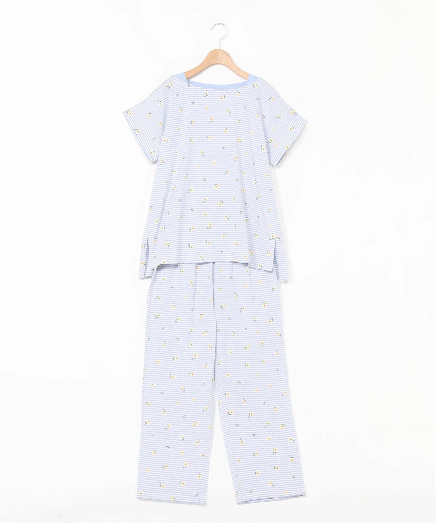 KID BLUE キッドブルー ガーゼパイルドット 七部袖パジャマネイビー上下 楽天市場】キッドブルー(ナイトウェア・ルームウェア