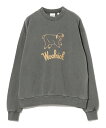 BEAMS BOY WOOLRICH / RUNNING SHEEP SWEAT SHIRT ビームス ウイメン トップス スウェット・トレーナー グレー【送料無料】