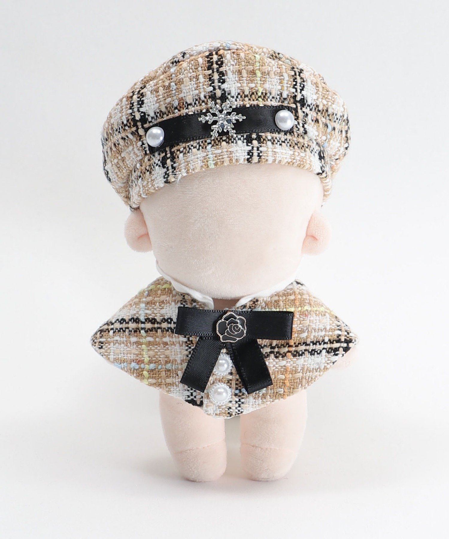 WEGO LADY'S ぬいツイードケープセット12cm ウィゴー ファッション雑貨 その他のファッション雑貨 ブラ..