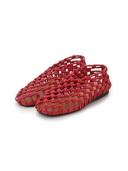 【SALE／50%OFF】Mila Owen メッシュバレエ ミラオーウェン シューズ・靴 その他のシューズ・靴 レッド【送料無料】 stylife-15520650 Rakuten Fashion サンプル画像2