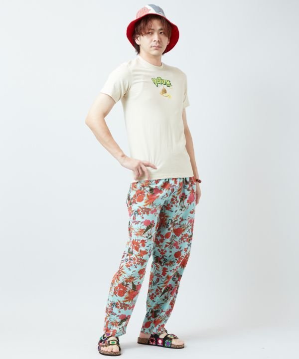 チャイハネ 【チャイハネ】エスドリアンメンズTシャツ アミナコレクション トップス カットソー・Tシャツ ホワイト ベージュ