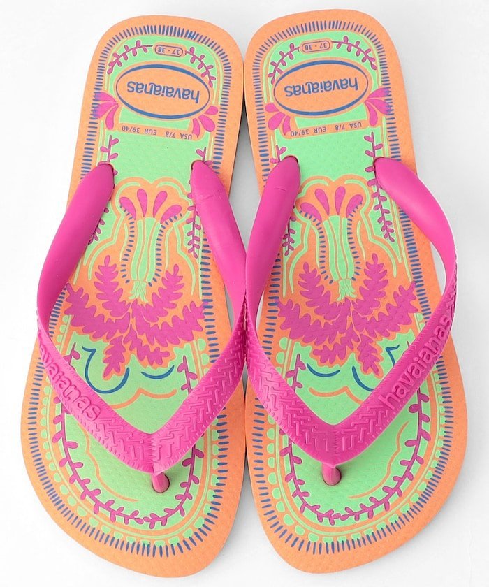 havaianas TOP SUMMER VIBES フリークスストア シューズ・靴 サンダル ベージュ ピンク【送料無料】