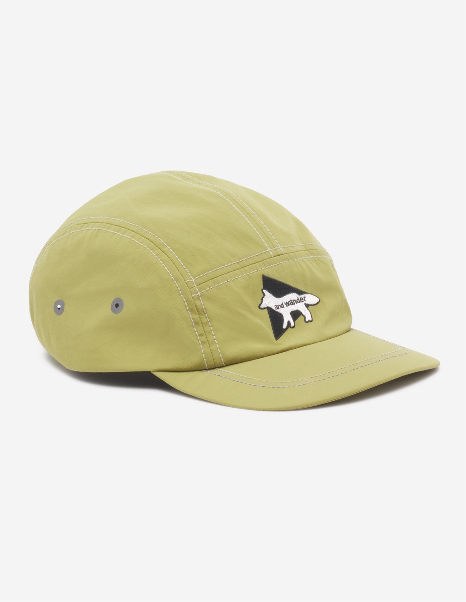 MAISON KITSUNE MK x AND WANDER CAP メゾン キツネ 帽子 キャップ グリーン ネイビー【送料無料】