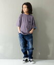 【SALE/25%OFF】J.J CAMP デニムパンツ テーパード ゆったり キッズ ストレッチ ローブ パンツ ジャージ・スウェットパンツ