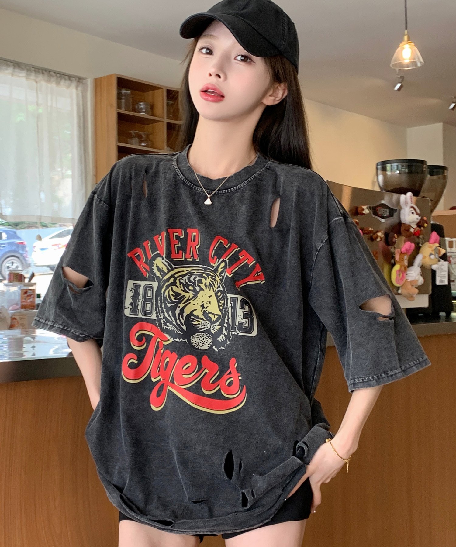 楽天市場】ダメージ Tシャツ（サイズ（S/M/L）フリー）の通販