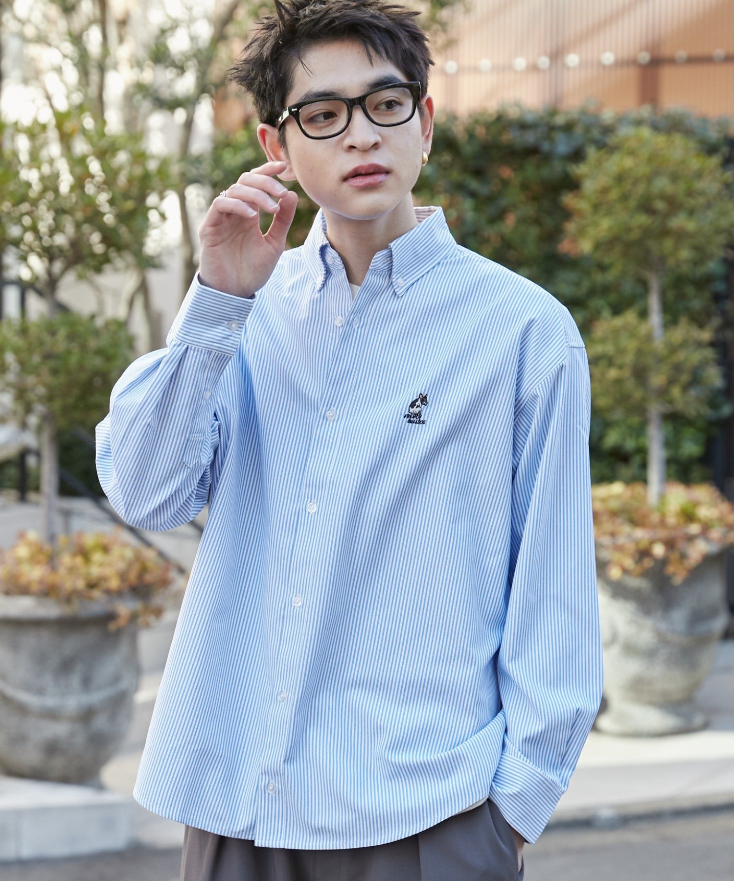 ◆S/Double◆ Classic Oxford 半袖 ネイビーストライプシャツ 楽天市場】オックスフォード ブルーストライプの通販