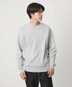 【SALE/10%OFF】UNITED ARROWS green label relaxing ポリエステル ウール ミラノリブ クルーネック ニット ユナイテッドアローズ グリーンレーベルリラクシング トップス ニット グレー ブラック【送料無料】