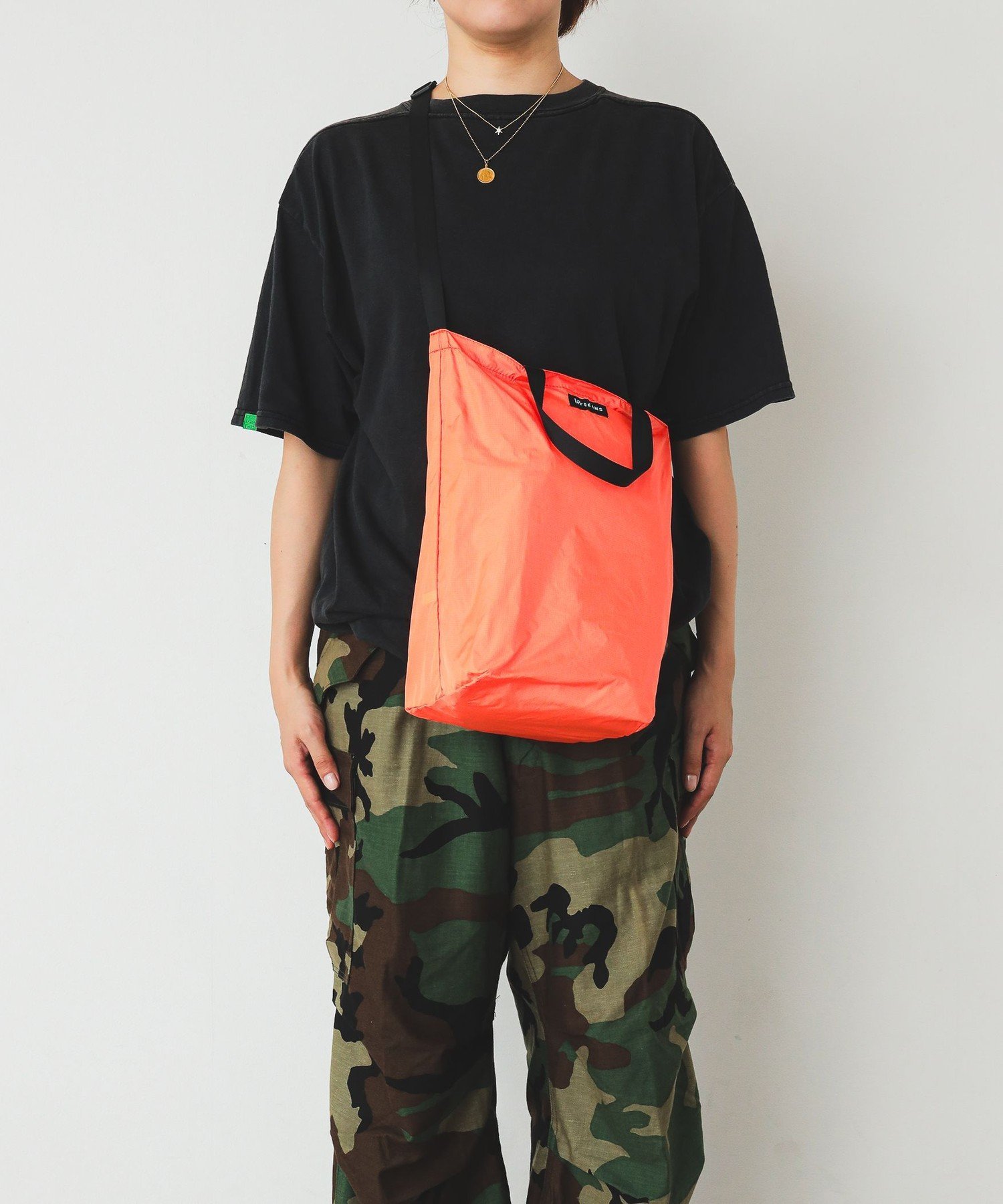 bPr BEAMS リップストップ ディープ トートバッグ M ビームス メン 財布・ポーチ・ケース ポーチ パープル グリーン ベージュ ブラック グレー オレンジ【送料無料】