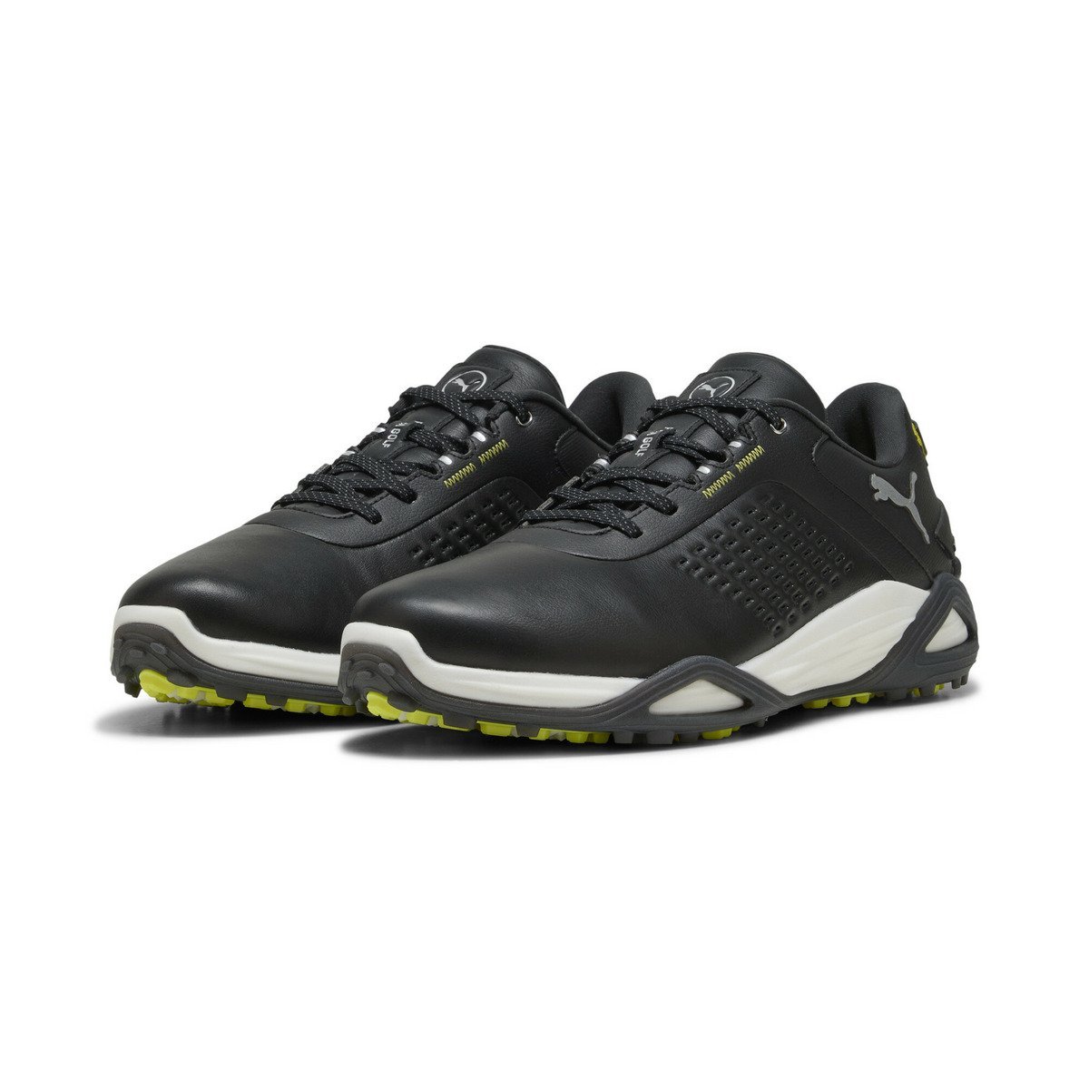 PUMA メンズ ゴルフ シャドウキャットニトロ レザー スパイクレス シューズ プーマ シューズ・靴 スニーカー ブラック【送料無料】